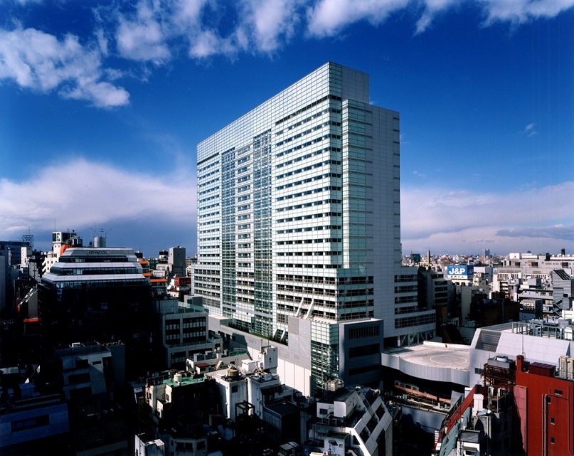 レンタルオフィス「リージャス渋谷マークシティ」の外観
