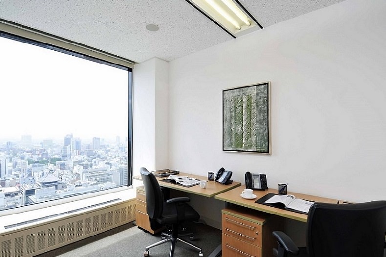 レンタルオフィス「リージャス大阪国際ビルディング」の個室