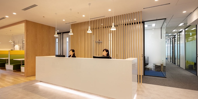 池袋のワークスペース「リージャス池袋」_受付